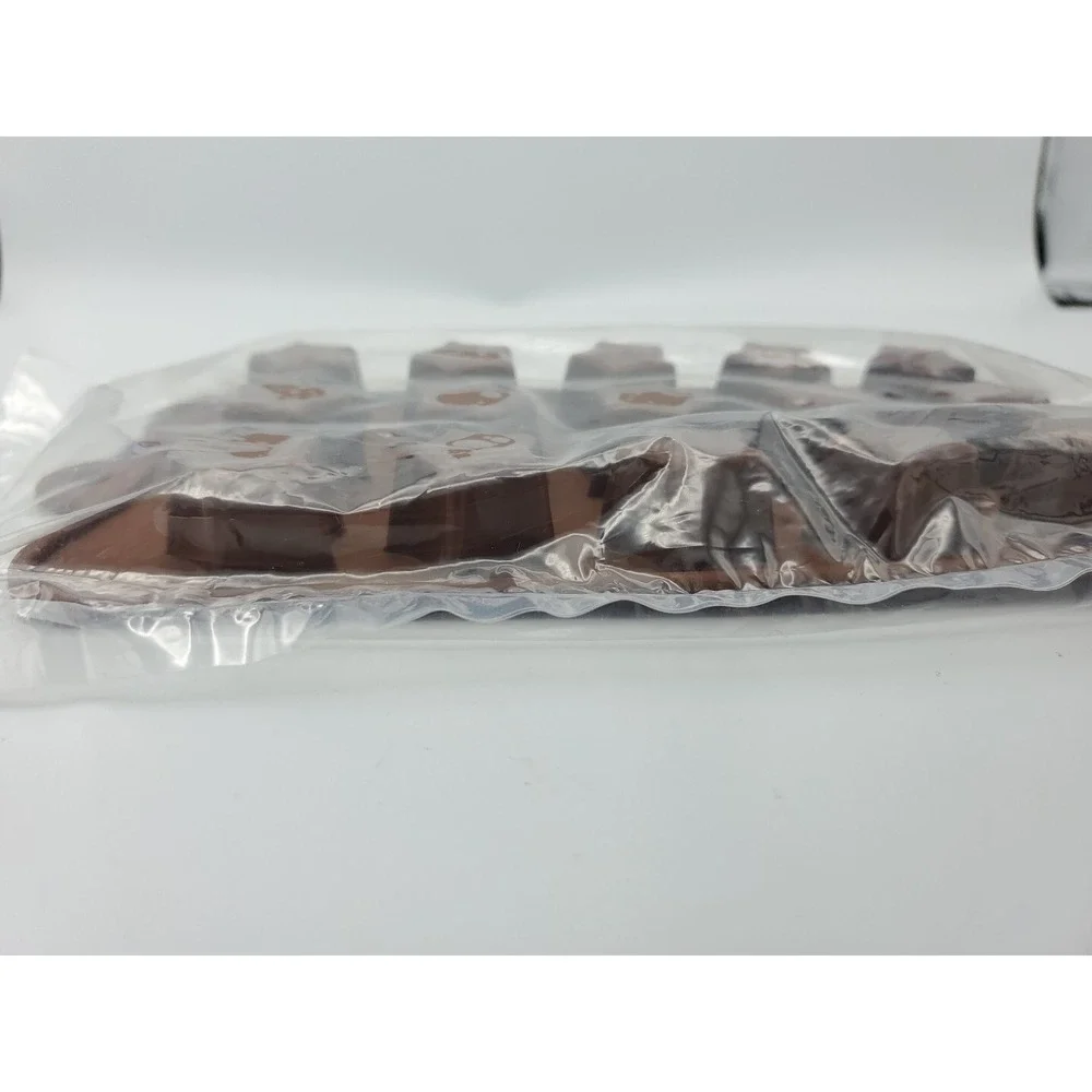 Silicone Candy Mold Star Shape ChocolateIce 15 Cavity Oven Freezer Microwave NIP